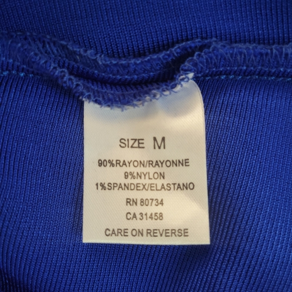 House of CB Sexy Bandage Gown Cocktail Maxi Dress Cornfield Blue - Picture 11 of 16